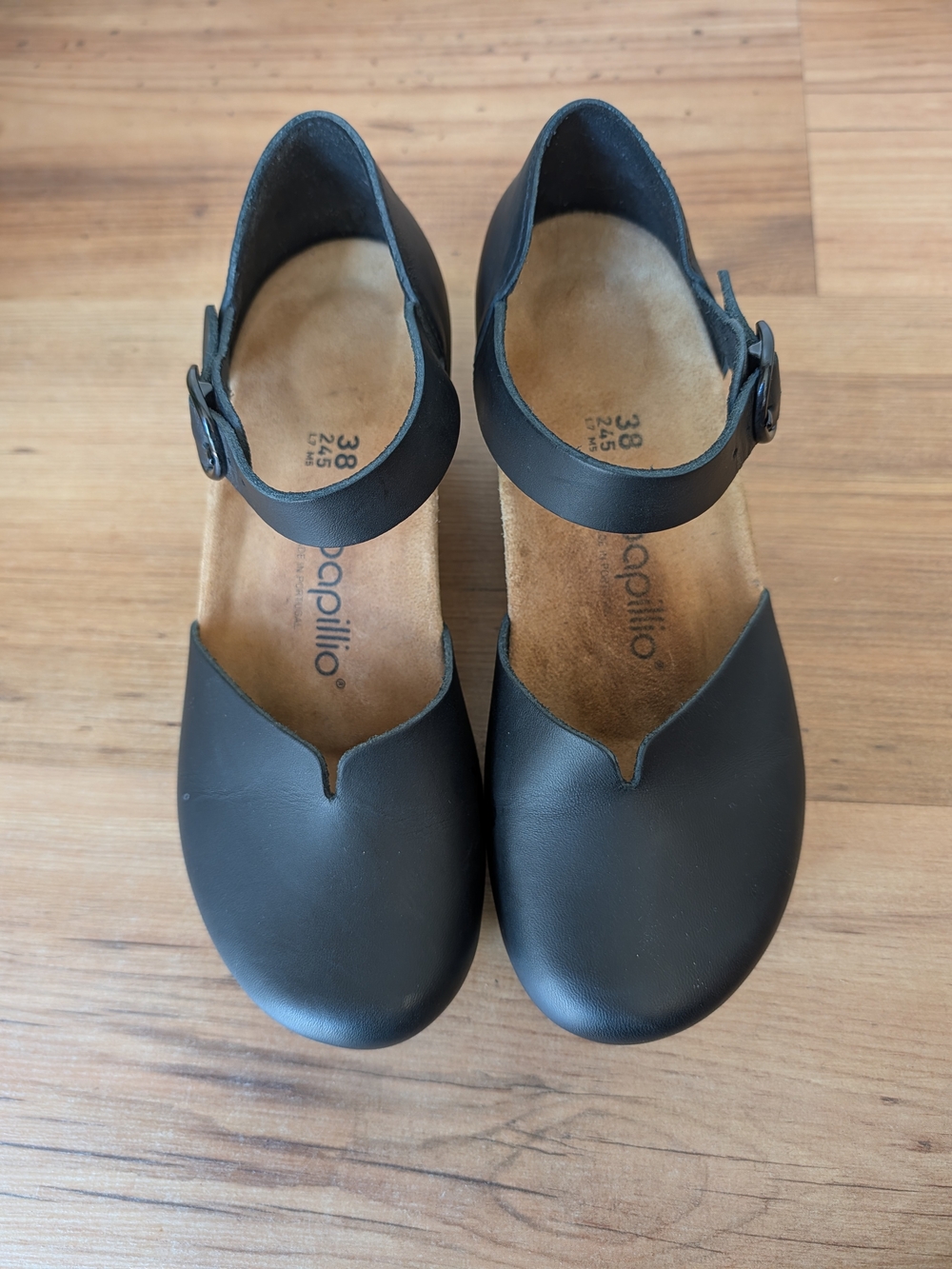 Papillio Black Mary Jane Clog - Comfortable Everyday Women’s Shoe